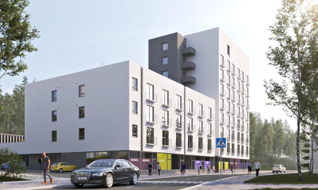 Forenom Aparthotel Tampere Kaleva Kültér fotó